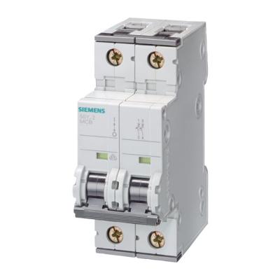 China 100% Original Siemens 5SY62207CC CIRCUIT BREAKER 6KA 2POLE C20 400V with Performance for sale