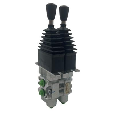 China 2-Spools Remote Control Valves for Hydraulic Pilot Control Joystick in Rock Drilling for sale