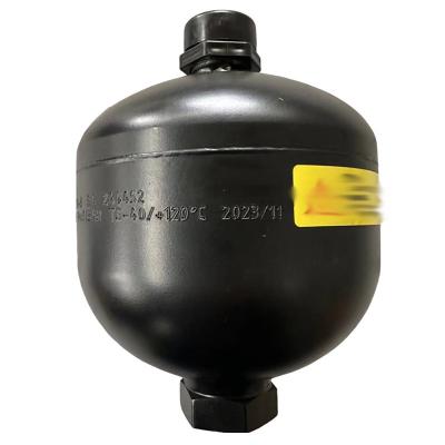 China Stainless Steel Diaphragm Accumulator Tank ZPFDC210-0.16A 25Mpa 0.16L for Tube Structure for sale