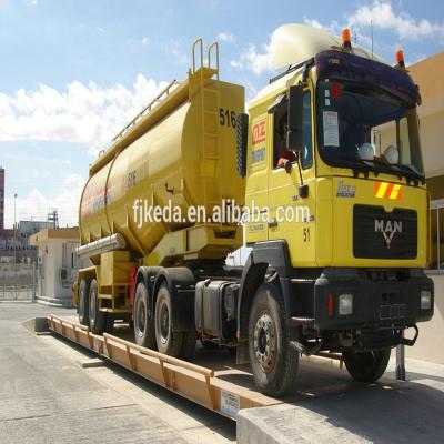 China Q235B SCS-120ton High Quality Steel Material Heavy Duty Truck Scale For Weighing Vehicle for sale