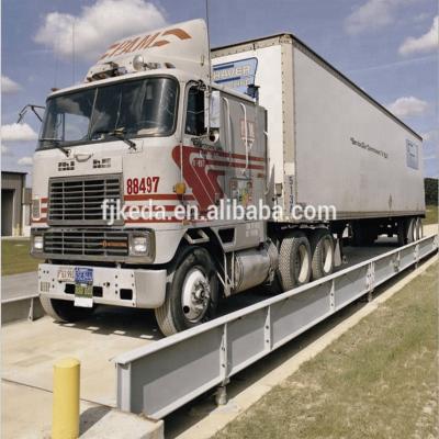 China High quality Q235B steel material electronic weighbridge for 60 tons above ground for sale