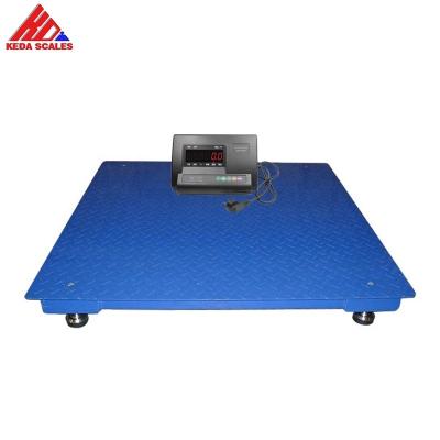 China High quality mild steel floor scale used to weigh pallets in warehouse for sale