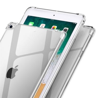 China 2020 iPad 12.9 Inch Four Corner TPU Shockproof Transparent Tablet TPU Shell Case For Clear Case for sale