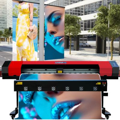 China Garment shops Baysoon 1.8m Wide format inkjet printer i3200 digital ecosolvent 3.2m ecosolvent printer ecosolvent printer for vinyl sticker for sale