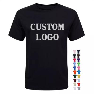 China Cheap Blank Men's 100% Polyester Quick Dry Tshirts Custom Sublimation Printing With Logo Unisex plain T-shirts For Men for sale