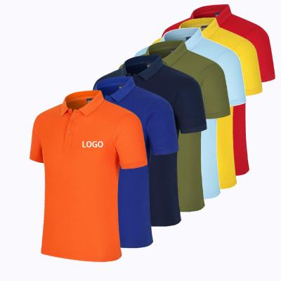 China Wholesale Cotton Men's Blank Golf Polo t Shirts Embroidered Polo Shirts Men's Cotton Custom Logo for sale