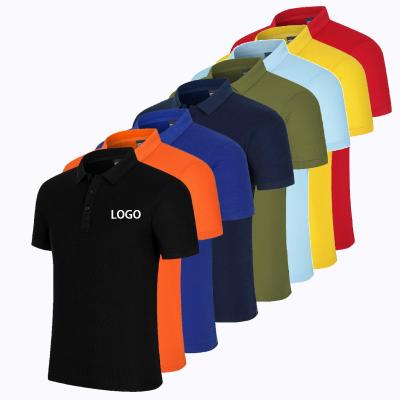 China Wholesale 100% Cotton Men's Blank Golf Polo t Shirts Plain Golf Polo Shirt Blank Oem Custom Logo for sale