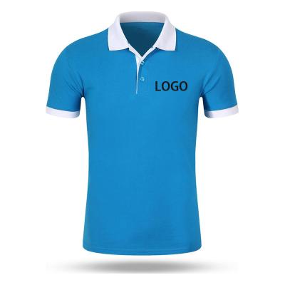 China Polyester Cotton Men Plain Golf Polo Blank t Shirt Digital Printing Polo Shirt Men's t-Shirts Polo Custom Logo for sale