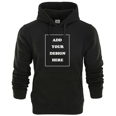 China Wholesale Mens Pullover Unisex Blank Plain Sweatshirt Embroidery Hoodies Custom 100% Cotton Printing for sale