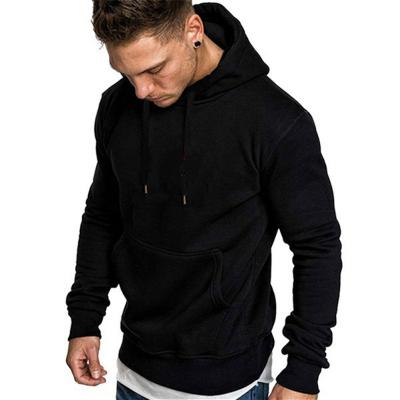 China Custom Hoodies Unisex Print Embroidered Pullover Plain Black 100% Cotton Hoodys For Men And Women for sale