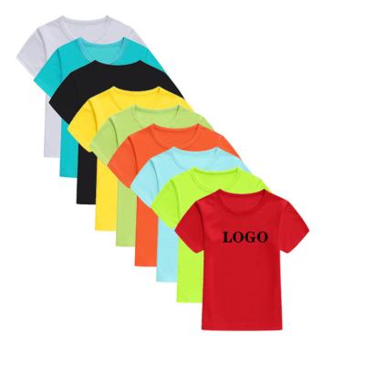 China Custom Plain Children's T-shirts Custom Logo Blank Kids T-Shirt For Boys t-shirts for sale