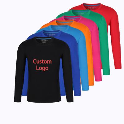 China Custom Unisex Blank 100% Cotton Long Sleeve t Shirt Embroidery Printing Logo t Shirt For Men Long Sleeve for sale