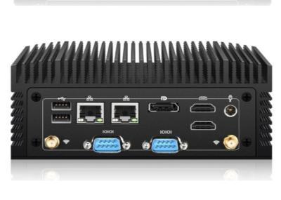 China 4 x COM232 i3/i5/i7 10e generatie IPC BOX PC 2x LAN Fanless 16GB DDR5 512GB SSD Te koop