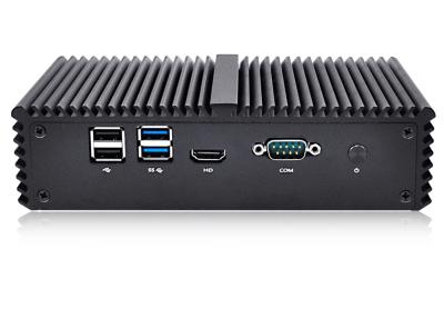 China 4 LAN Industrial MINI PC Passive Cooling Intel Core I5-5200u 8GB DDR3L 128GB MSATA SSD for sale