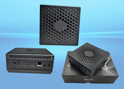 中国 Intel Celeronのクォードの中心のマイクロPC、デスクトップ パソコン サポートWindows Fanless 10/Linux OS 販売のため