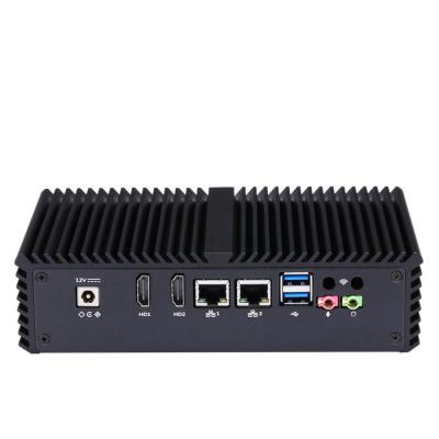 China LAN X 2 Fanless Mini Computer , Intel I5-4200u Dual Core Mini Pc 4xUSB 3.0 for sale