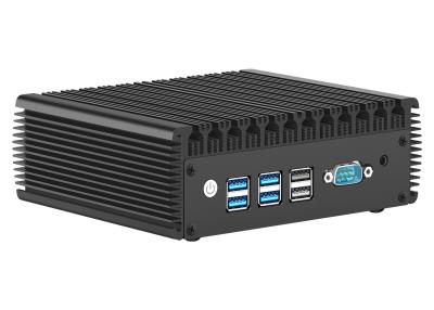 China I5 CPU 2 Gigabit LAN 6 USB Port Fanless MINI PC for sale