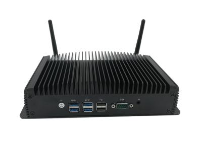 China I5-4200U Dual LAN Triple Display Industrial Fanless Computer for sale