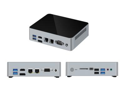 China Intel Whiskey Lake I7-8565U CPU POS MINI PC 2.1GHz 2xGigabit LAN for sale