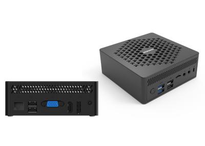 China N4500 N5100 N5105 Fanless Mini PC 4XUSB3.0 HDMI DP Mini Desktop Computer for sale