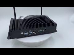 6 USB Port I5-4200U Fanless Industrial Mini Computer Gigabit LAN