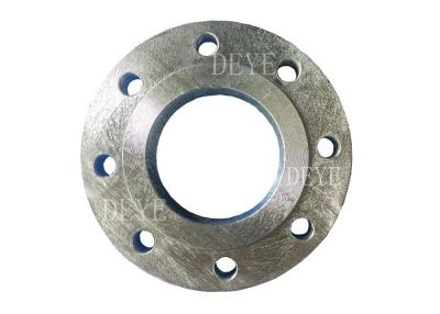 China Hot Dipped Galvanized Forged Steel Flange Zinc Steel HDG With Raised Face RF FF for sale