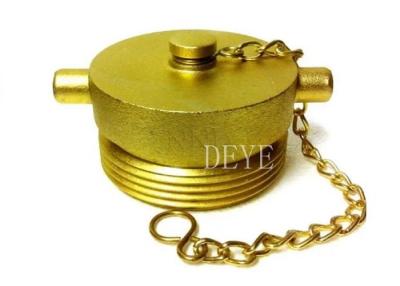 China Brandveilige mannelijke hydraulische doppen met ketting Te koop