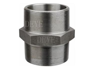 China Fittings de tubos de alta pressão forjados 3M Hex Nipple com NPT BSPT à venda