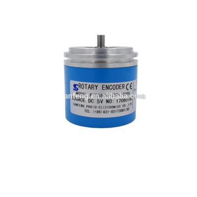 China Industrial Automation 58mm 6mm Shaft Encoder Instead of Baumer BDT Series and Heidenhain ROD Rotary Encoder for sale