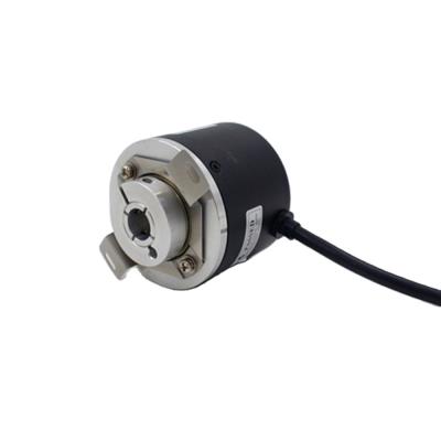 China Industrial Automation 12mm Axis 10 Bits 12-24v MSB Hollow Complement Though And NPN Output Absolute Rotary Encoder PAL 58EH12-10-G12-24BS-NPN for sale