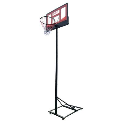 China Basketball Playing Adjustable Basketball Hoop With Iron Base Professional Outdoor Portable Mobile Basketball Hoop Stand For Adults for sale