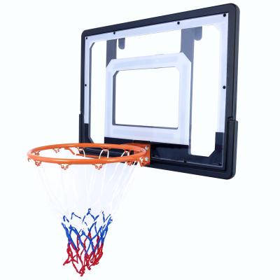 China Sports Training Game.Sports Wall Mounted And Over The Door Basketball Hoop Indoor Outdoor Basketball Backboard For Kids And Adults PVC for sale