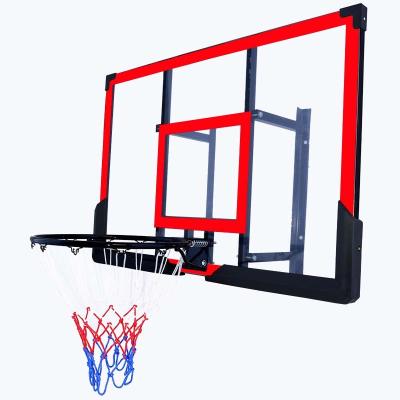 China Easy Assembly Portable Wall Mounted Basketball Hoop Rack With Bracket 48