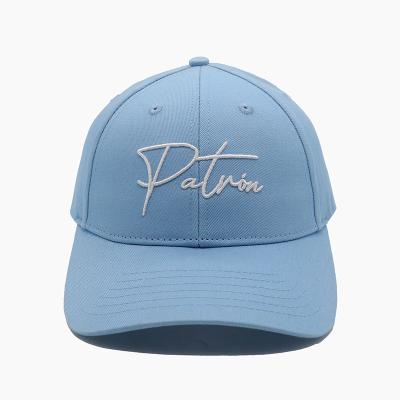 China Custom Unisex Embroidered 6 Panel Baseball Cap Hat OEM ODM Service 56CM for sale