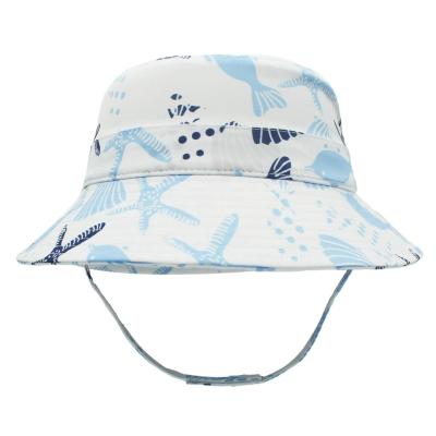 China ODM Designs Wide Brim Sun Hat for Kids UPF50 Nylon Printing Four Seasons Applicable for sale