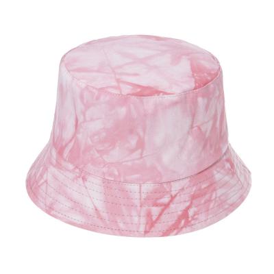 China Multi Panel Hat Tie Dye Beach Summer Sun Fisherman Hats Unisex Both Sides Reverse for sale