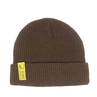 China COMMON Fabric Feature Winter Fisherman Cap Woolen Beanie Hat For Outdoor Activities for sale