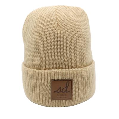 China Image Style Knitted Fisherman Beanie Short Winter Hat with COMMON Fabric Feature for sale