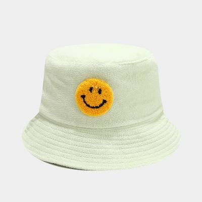 China Embroidered Bucket Hat With Custom Logo Badge Made Of Organic Cotton And Bamboo for sale