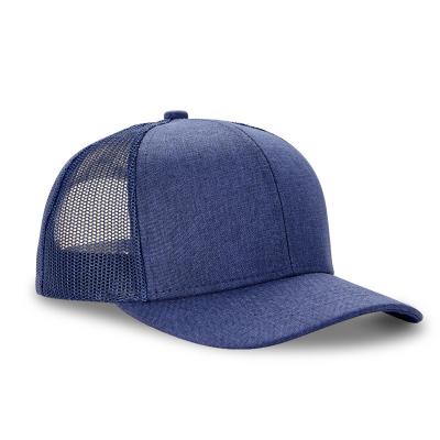 China Polyester Linen-Like Type 6 Panel Baseball Caps Sports Vintage Trucker Dad Hats 2xl for sale