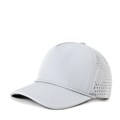 China 5 Panel Curved Brim Rope Golf Hats Waterproof Sports Baseabll Cap for sale