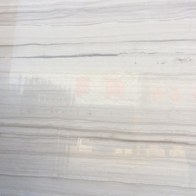 China Modern HOT wholesale natural cheap price white wood stone marble for wall panel for sale