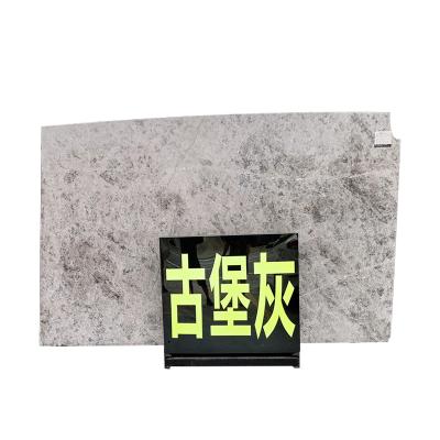 China Modern Price Of Polished Castle Gray Marble With White Veins for sale