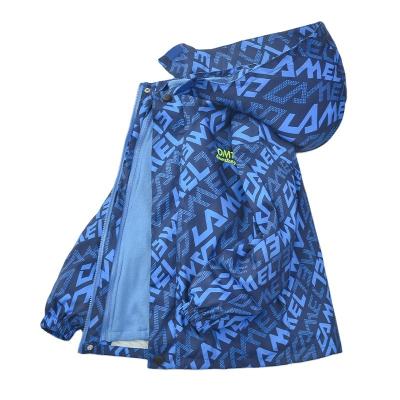 China Baby boys jacket cardigan 2022 fashion spring autumn sports viable letter coats Army-kids letter printing anorak tracksuit for sale