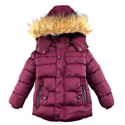 China 2022 Year 1-5 Boys Winter Jacket Bright Warm Thick Warm Cartoons Children's Winter Coats Bright Autumn Coats for sale