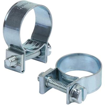 China ZINC Solid nuts European type double bolts double bands super clamp for sale