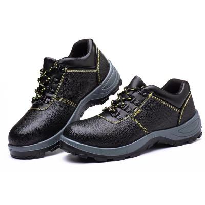 China Steel Toe Steel Toe Cow Leather S3 Industrial Safety Shoe Men's Construction Protective Security safty Work Shoe for sale