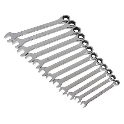 China ALLOY 20pcs Ratchet Wrench Set Combination Wrench Universal Ratchet Spanner Car Repair Handle Tools Open End Wrench kit for sale