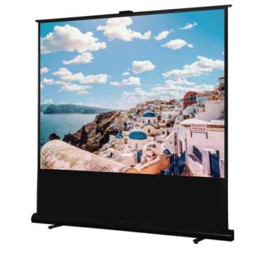 China Indoor Outdoor Quick Pull Up Projection Screens For Home Movie Churches Camping Wedding for sale