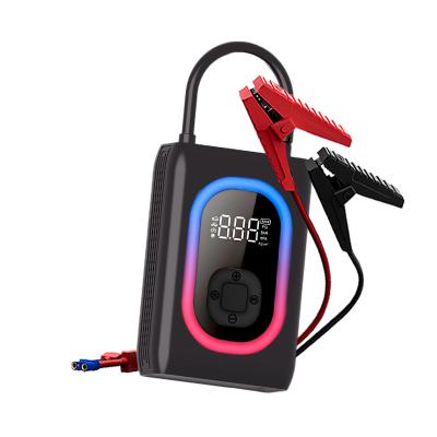 China New Multifunctional Car Engine Items 12000 Power Bank Compressor Portable Inflatable Car Jump Starter Mah Kit for sale